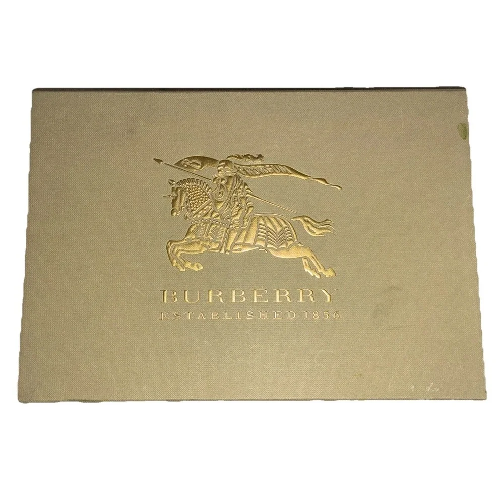Burberry Baby Blanket Blue Check 100% Cashmere Made In Scotland 40x40